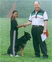 Daio with SV Judge Walter Hoffman